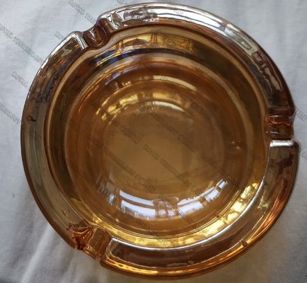 Giá tốt. Lớp phủ trang trí Rainbow Shisha Rainbow, Đồ thủy tinh PVD Lớp phủ chân không, Màu sắc Ashtray Rainbow trực tuyến