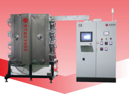 Phẩm chất  2-Sides TiN Gold Color Coating Machine, PVD Ion plating machine nhà máy sản xuất