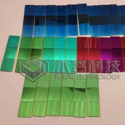 Giá tốt. Màu xanh lá cây PVD trang trí, lớp phủ màu xanh lá cây đồng trên tấm thép không gỉ trực tuyến