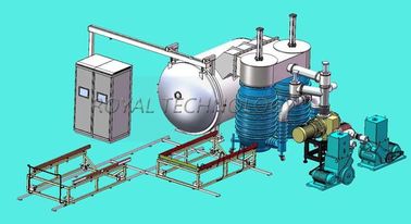 Giá tốt. Đơn vị sơn bay hơi ngang, máy tráng kim loại nhôm chân không cao trực tuyến