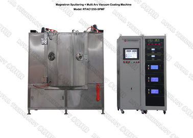Giá tốt. MF Magnetron Sputtering Coating Machine, MF phún xạ lớp phủ phim đen thực vật, đen TiCN, CrC phim chân không Coater trực tuyến