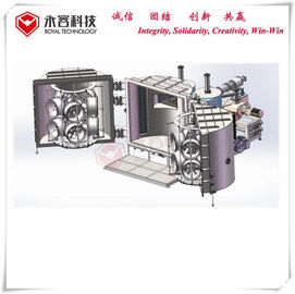 Giá tốt. Thiết bị phún xạ Magnetron Chrome đen Bánh xe Máy mạ Chrome cứng trực tuyến