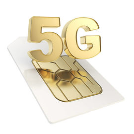Giá tốt. Dịch vụ phủ Pvd tùy chỉnh Thẻ SIM 5G / Thẻ ngân hàng Chip mạ vàng Pvd trực tuyến