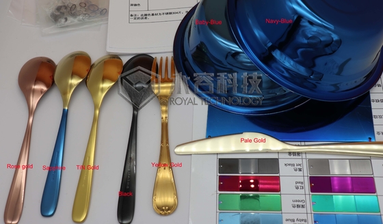Giá tốt. Vàng, Đồng thau, Đen, Vàng hồng, Chrome, Xanh lam, Đỏ, Xanh lục, Tím & Xám PVD trực tuyến