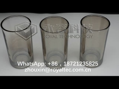 Lớp phủ màu cognac PVD trên đồ thủy tinh