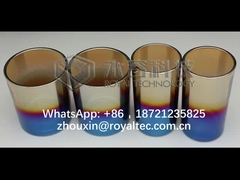 Baby Blue + hổ phách đậm