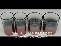 Đồng PVD - vàng hồng trên đồ thủy tinh