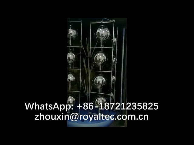 Đèn thủy tinh- lớp phủ bạc trong suốt