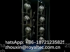 Đèn thủy tinh- lớp phủ bạc trong suốt