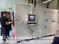 PVD DLC lớp phủ đen trên đồng hồ